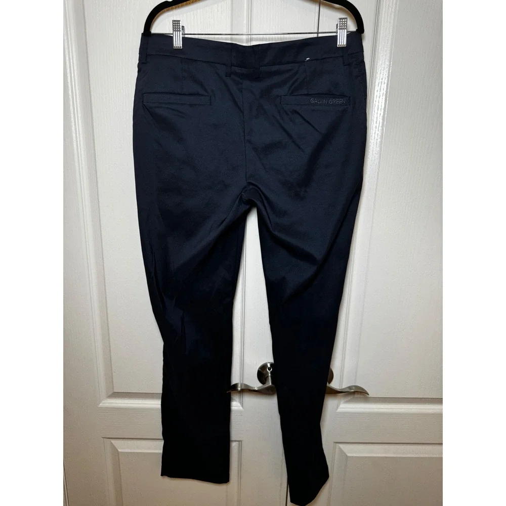 ‼️SALE‼️Galvin Green Mens Golf Pants Navy Blue Technical Performance Trousers